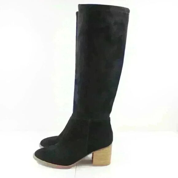 Blondo Black Nada Waterproof Knee High Stretch Boot Size 7.5 M - Picture 1 of 8